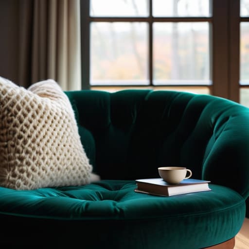 Mastering Soft Textures for Relaxation cozy nook.