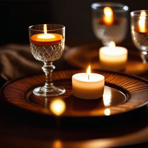 Creating a Candlelight Dinner Atmosphere Without the Flame